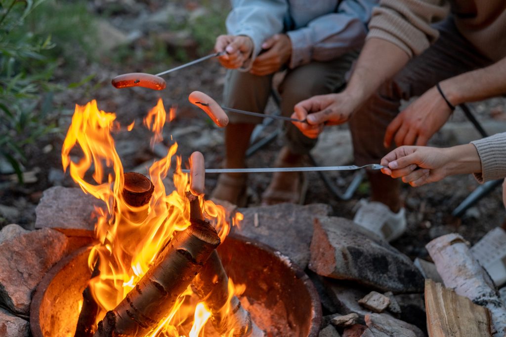 Corporate camping